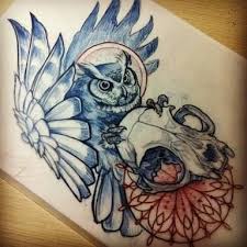 Resultado De Imagem Para Neo Traditional Owl Tattoo Flash Owl Tattoo Drawings Traditional Owl Tattoos Owl Tattoo