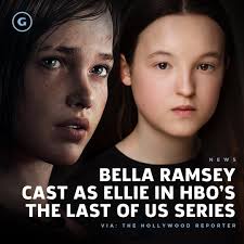 IT'S OFFICAL! Game of Thrones star Bella Ramsey will play Ellie in HBO's  The Last of Us TV show. 🎉