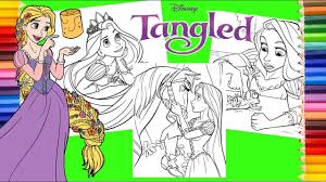 Click the rapunzel with pascal coloring pages to view printable version or color it online (compatible with ipad and android tablets). Disney Tangled Princess Rapunzel And Pascal Coloring Pages For Kids Youtube