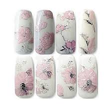 You may want to just do one flower per nail, or several. 1 Pcs Nail Jewelry Nail Art Manicure Pedicure Flower Classic Wedding Daily 05189769 Buy Online In Burkina Faso At Burkinafaso Desertcart Com Productid 83208509