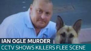 CCTV footage shows moment killers flee scene after Ian Ogle murder