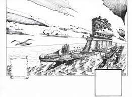OC manga] Gal, the floating city (4 hours 😅) : r/drawing