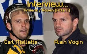 Hockey sur glace : Interviews : A. Vogin et C. Malette