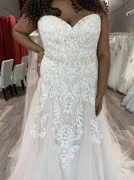 Find plus size bridal gowns in a flattering mermaid style from david's bridal. New Plus Size Wedding Dresses By Allure Bridals Garnet Grace Bridal Salon
