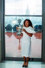 Known for being understated and shy when she first emerged as a top contender in 2018 with her surprise upset over. U S Open Champion Naomi Osaka Wears Comme Des Garcons And Thanks Rei Kawakubo For Her Support Vogue