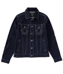 true religion reflective denim jacket dillards