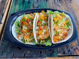 Braising or stewing fish is a common north african technique, says chef farid zadi. Shrimp Tacos Picture Of Bocata Smokehouse Puerto Rico Tripadvisor