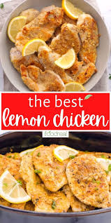 Mix up some mayo, parmesan cheese, salt + pepper, and garlic, layer it on your chicken breasts, then bake it until it browns up beautifully. The Best Lemon Chicken Video In 2021 Healthy Chicken Recipes Clean Eating Recipes For Dinner Lemon Chicken