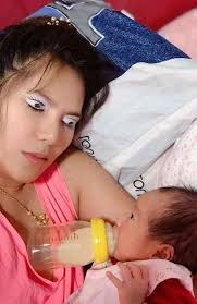 This is why moms should wear makeups**