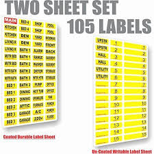 While i say circuit breaker throughout this post, what i really mean is the overcurrent protection device, or ocpd. Free Printable Circuit Breaker Panel Labels Beautiful Circuit Breaker Decals 105 Tough Vinyl Labels For Circuit Breaker Panel Vinyl Labels Breaker Panel