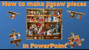 Editable shapes with text placeholder. Powerpoint Tutorial How To Make Jigsaw Pieces In Powerpoint 2010 As Individual Pictures Youtube
