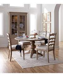 Buy dining room sets at macys.com! Furniture Ellan Round Dining Furniture Collection Created For Macy S Reviews Furniture Macy S