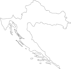 Map of croatia for use on wikivoyage, english version. Postal Codes Croatia