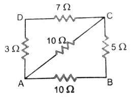 The current passes through two resistors as they are connected in series and have the same current. In The Given Network Of Resistors Find The Equivalent Resistance