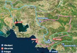Trek travel's provence bike trip. Tour La Provence Parcours 2018 Profils Des 4 Etapes Liste Des Engages