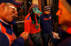 Gator fans get the party started