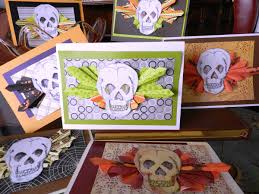 Just bring your imagination, and use crello now. How To Make A Flying Skull Halloween Card Holidappy