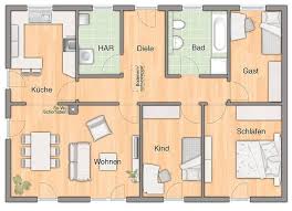 Wohnfl Che Erdgeschoss Haus Haus Bungalow Und Bauplan Haus