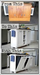Cabinet Transformed Into A Kitchen Island Sawdust 2 Stitches Diy Kitchen Storage Kitchen Diy Makeover Diy Kitchen Island