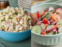 Everyone knows that low carb salads are a great way to help reach your goal weight, but sometimes salad doesn't always get the love it deserves. Which Is Healthier Potato Salad Or Macaroni Salad Food Network Healthy Eats Recipes Ideas And Food News Food Network