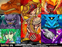 Find the meaning of these symbols in the list. P Team 2 The 6 Demon Lords By Frbrothers86 On Deviantart