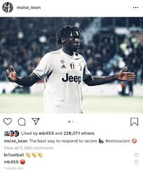 In history, there have been some great goal celebrations. Kean Says His Goal Celebration Is The Best Way To Respond To Racism