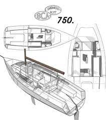 Diapason 750 Plans Boat Building Cool Boats Cabin Cruiser