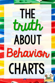 Behavior Charts For Preschool Pre K Kindergarten Preschool
