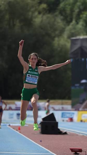 ✨ Meet Viktoriya Angelova, representing Bulgaria in the triple jump ✨  🔺Women's triple jump, European Athletics U18 Championships 2026 Rieti🔺  Финалът на тройния скок при девойките U18 е 19 юли, от 18:13