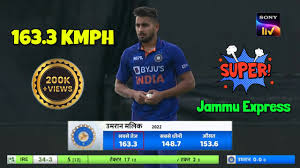 Umran Malik Debut Match 163 Kmph Fastest Ball