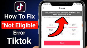 Look through examples of eligible translation in sentences, listen to pronunciation and learn grammar. How To Fix You Re Not Eligible For Tiktok Error Sorry Looks Like You Re Not Eligible For Tiktok Youtube