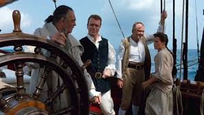 Still From Treasure Island 1990 Featuring Squire Trelawney Richard Johnson Captain Smollet Clive Wood Dr Live Treasure Island Island Christian Bale