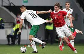 The russia national football team represents the russian federation in men's international football and is controlled by the russian football union. Russia Edges Bulgaria 1 0 In Pre Euro Football Friendly Sport Tass
