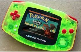 Gba Game Boy Advance Custom Shell Mod Green Clear Gameboy Gba Mario Nintendo