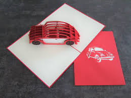 Fold a piece of construction paper or cardstock in half. Big Beetle Pop Up Card Pop Up Cards Pop Up Pop