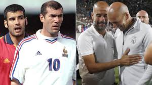 În același an el a câștigat cu aceasta titlul champions league și. Zizou Und Pep Wenn Der Ex Praktikant Auf Sein Idol Trifft Kicker