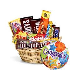 Current price $10.00 $ 10. Congratulations Candy Gift Basket At Send Flowers