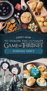 If you are having a party to celebrate game of thrones, whether it be to binge watch old episodes or before the finale this season, here. Here S How To Make Game Of Thrones Themed Food For The Perfect Got Party