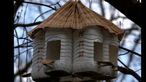 кормушка для птиц из пластиковой бутылки 5 литров фото Kormushki Dlya Ptic Iz Plastikovoj Butylki 5 Litrov 100 Foto Samodelnye Kormushki Kormushka Dlya Ptic Skvorechnik