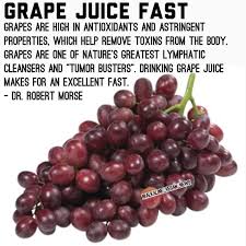 Dr Robert Morse Uses Grape Juice To Treat Tumors Stimulate The Lymphatic System Remove Free Radicals Remove Tox Grape Diet Healthy Juices Grape Juice Benefits