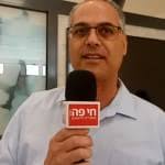 Aryeh Deri during the opening of the Ministry of Interior branch in the  Shaar Ha-North mall (photo