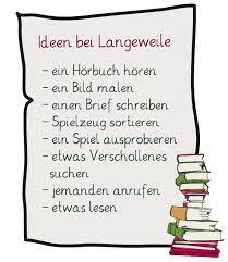Wer selbst kreativ ist und sich gut alleine beschäftigen kann, wird vielleicht viele dinge als wiederholung finden, die er oder sie sowieso schon kennt. Was Kann Man Gegen Langeweile Machen Hier Sind Unsere Ideen Ideen Gegen Langeweile Langeweile Briefe Schreiben