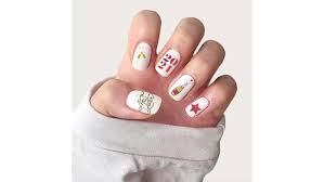 So, you have come to the right place because today our team has prepared for you 40+ beautiful nail from pumpkins to leaves to good fall colours, the choices for styles for nails for fall square measure endless! New Year S Nail Designs And Ideas Cnn Underscored
