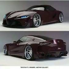 Toyota Ft 1 Concept Futuristic Cars Design Futuristic Cars Concept Cars