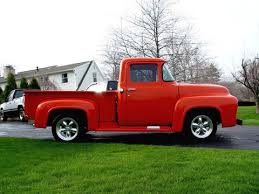 Image result for Orange 1956 Truck