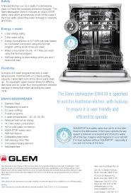 Glem Gas Emilia Dw410 Users Manual 13509 Flyer