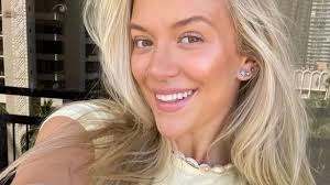 Love Island's Molly Marsh goes pumpkin spice copper for autumn