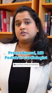 Pediatric Cardiologist Dr. Bansal wants parents to know that heart issues  in children are rare and often not life-threatening! Watch as she shares  #heart healthy tips for your family. ❤️