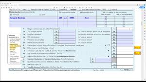 How To Fill Out Irs Form 1040 For 2019 Free Software See Link Below Youtube