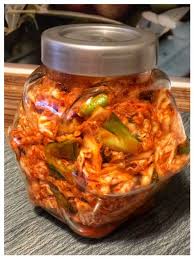 Selbstgemachtes Kimchi Rezept Fermentierter Kohl Im Glas L Kimchi Comme Ca Kimchi Rezept Kimchi Leckeres Essen